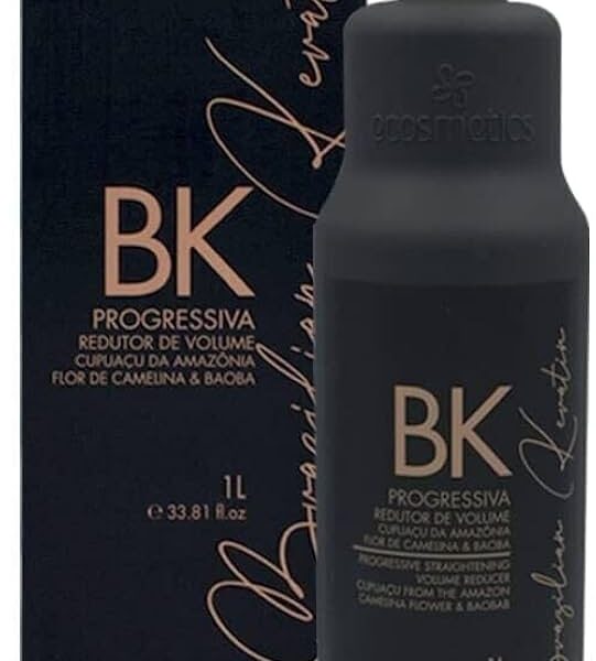 Tratamiento de Alisado Capilar BK Progressiva  Ecosmetics Deluxe 1 litro (33,81 fl. oz)